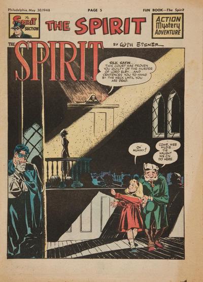 Spirit #5/30/1948 (1948) Comic Books Spirit