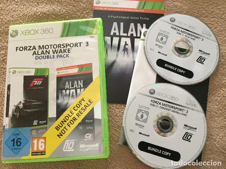 Forza Motorsport 3 & Alan Wake PAL Xbox 360