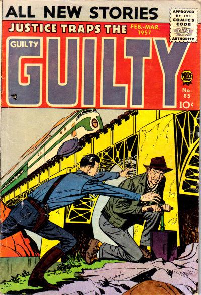 Justice Traps the Guilty #85 (1957) Comic Books Justice Traps the Guilty
