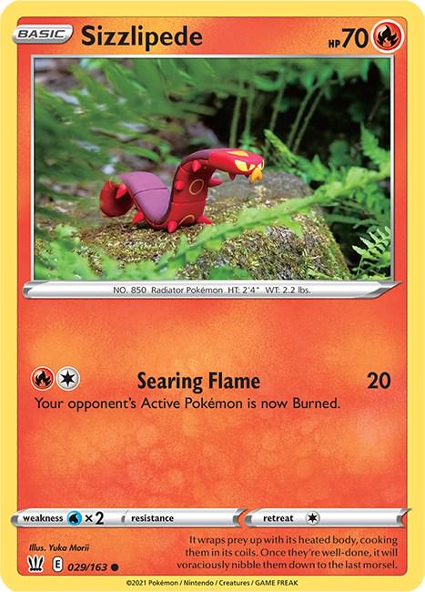 Sizzlipede #29 Pokemon Battle Styles