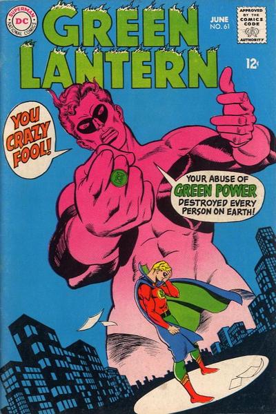 Green Lantern #61 (1968) Comic Books Green Lantern