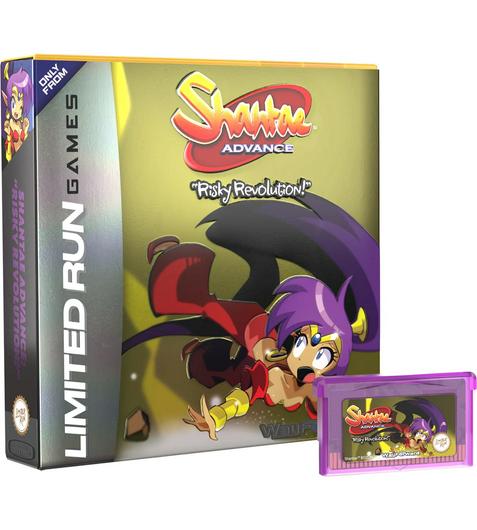 Shantae Advance: Risky Revolution Cover Art