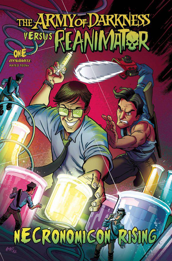 Army of Darkness vs. Reanimator: Necronomicon Rising #1 (2022) Comic Books Army of Darkness vs. Reanimator: Necronomicon Rising
