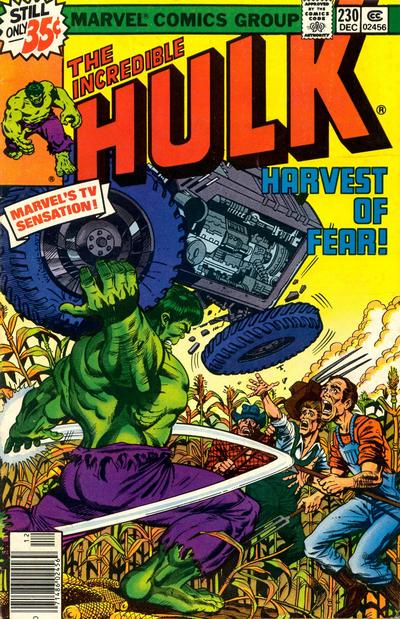 The Incredible Hulk #230 (1978) Comic Books Incredible Hulk