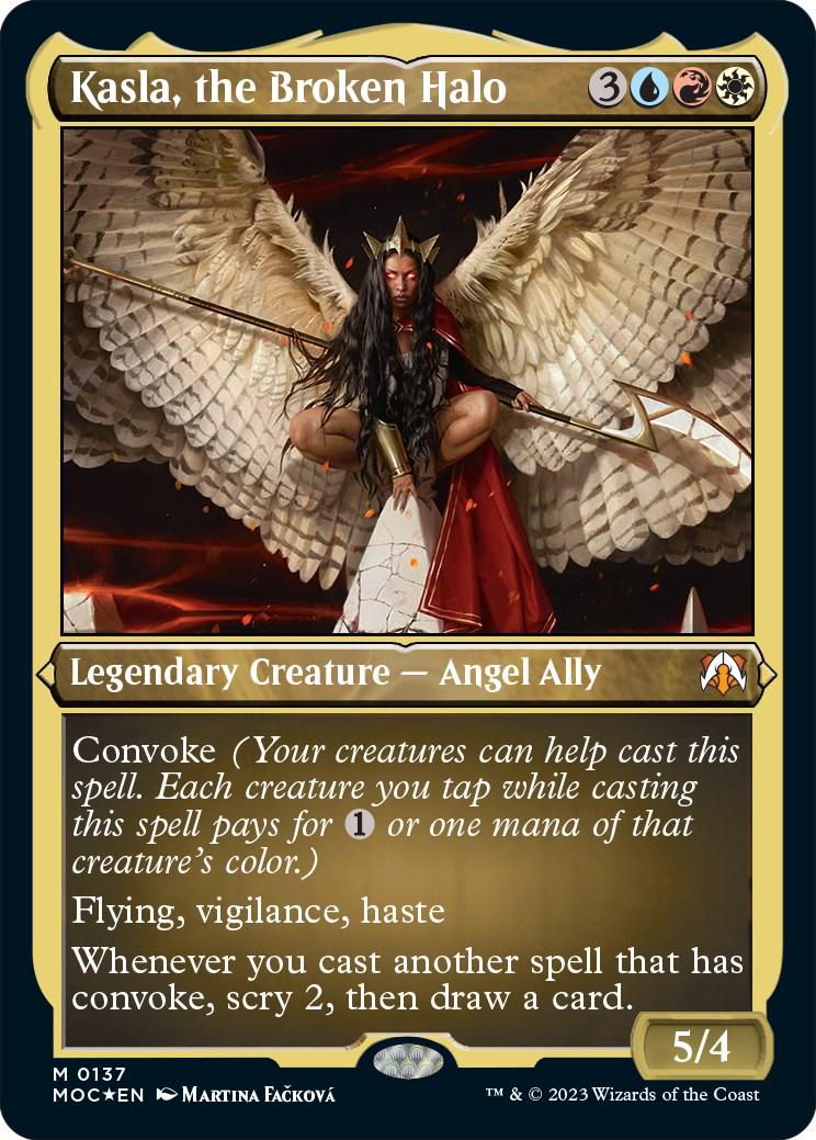 Kasla, the Broken Halo #137 Magic March of the Machine Commander