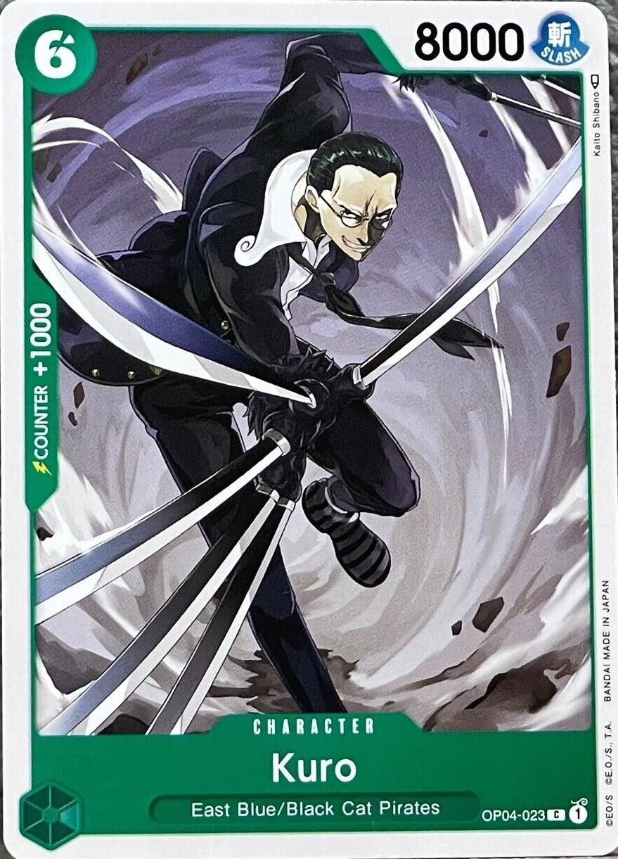 Kuro OP04-023 One Piece Kingdoms of Intrigue