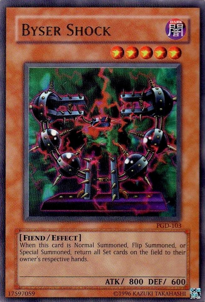 Byser Shock PGD-103 YuGiOh Pharaonic Guardian