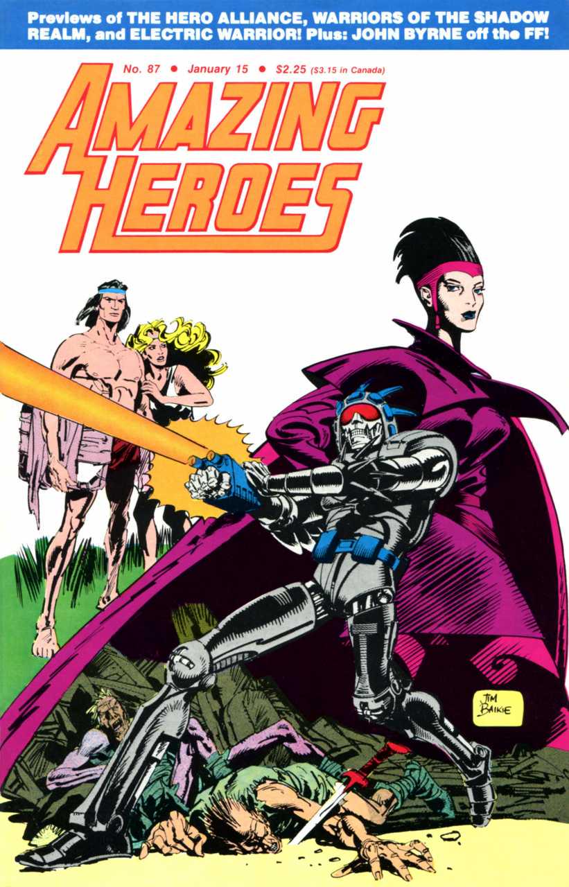 Amazing Heroes #87 (1986) Comic Books Amazing Heroes
