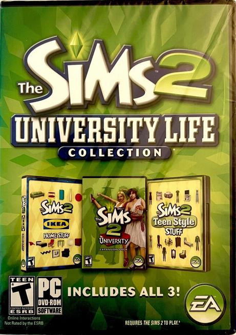 The Sims 2: University Life Collection PC Games
