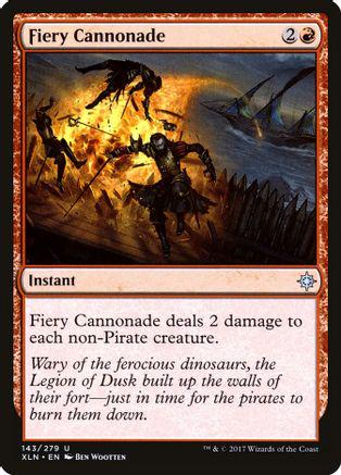 Fiery Cannonade #143 Magic Ixalan