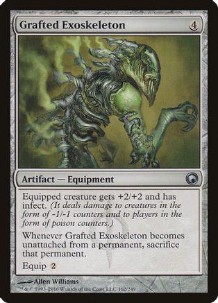 Grafted Exoskeleton Magic Scars of Mirrodin