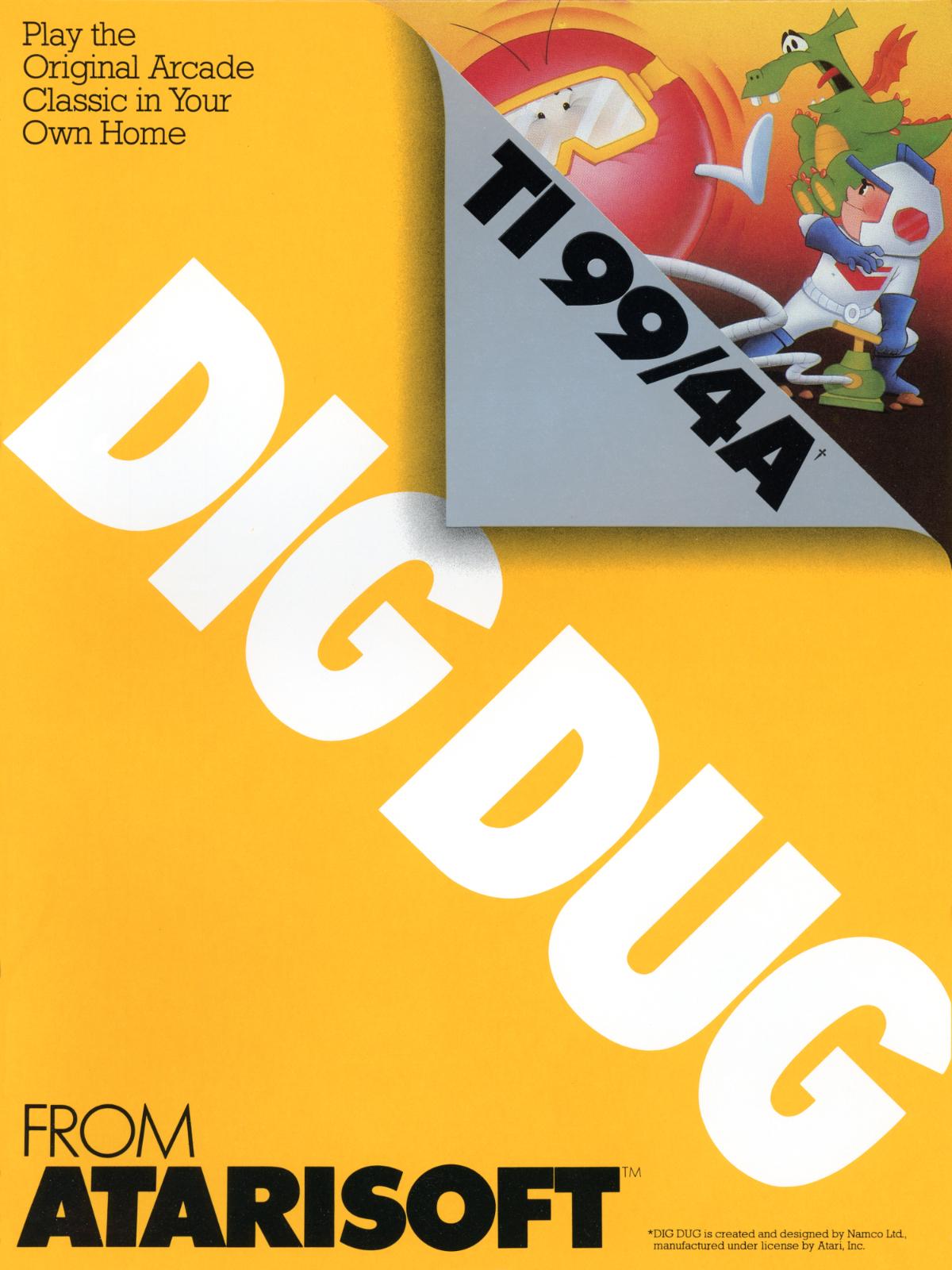 Dig Dug TI-99