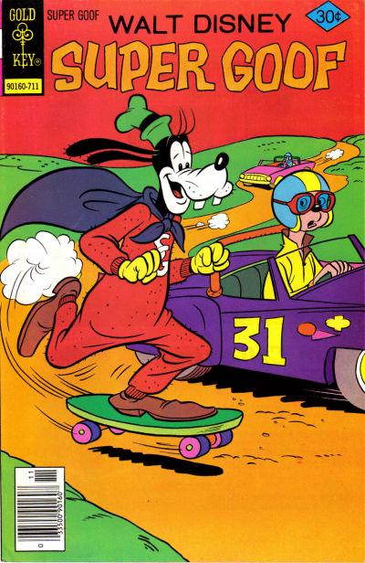Walt Disney Super Goof #44 (1977) Comic Books Walt Disney Super Goof