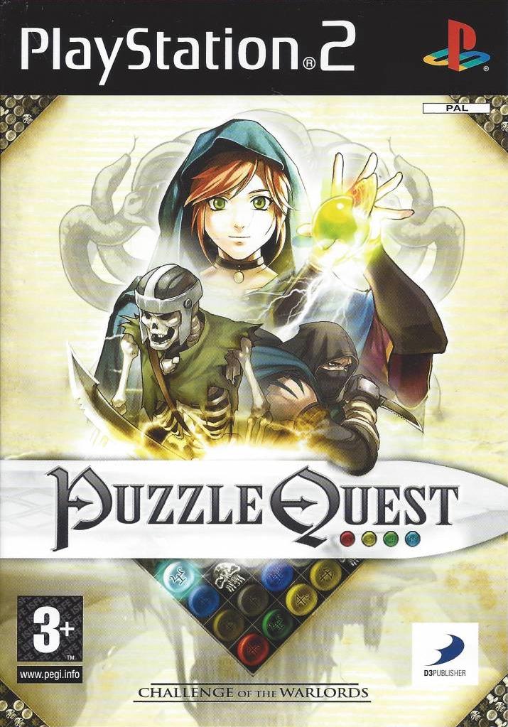 Puzzle Quest: Challenge of the Warlords PAL Playstation 2