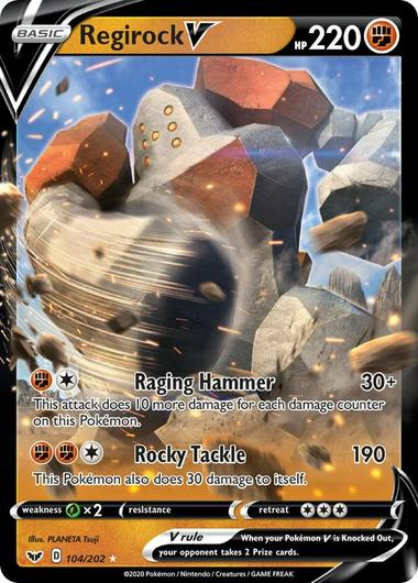 Regirock V #104 Cover Art