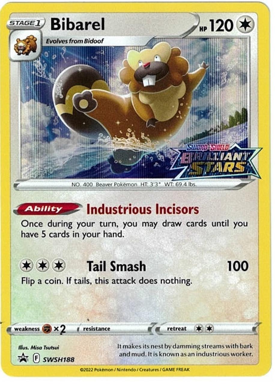 Bibarel #SWSH188 Pokemon Promo