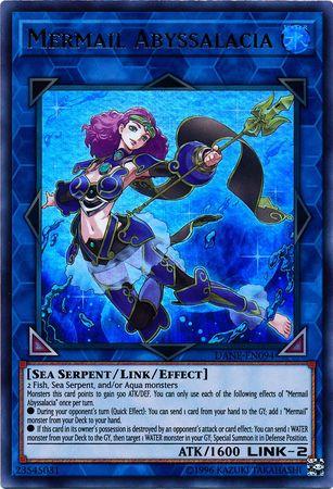 Mermail Abyssalacia DANE-EN094 YuGiOh Dark Neostorm
