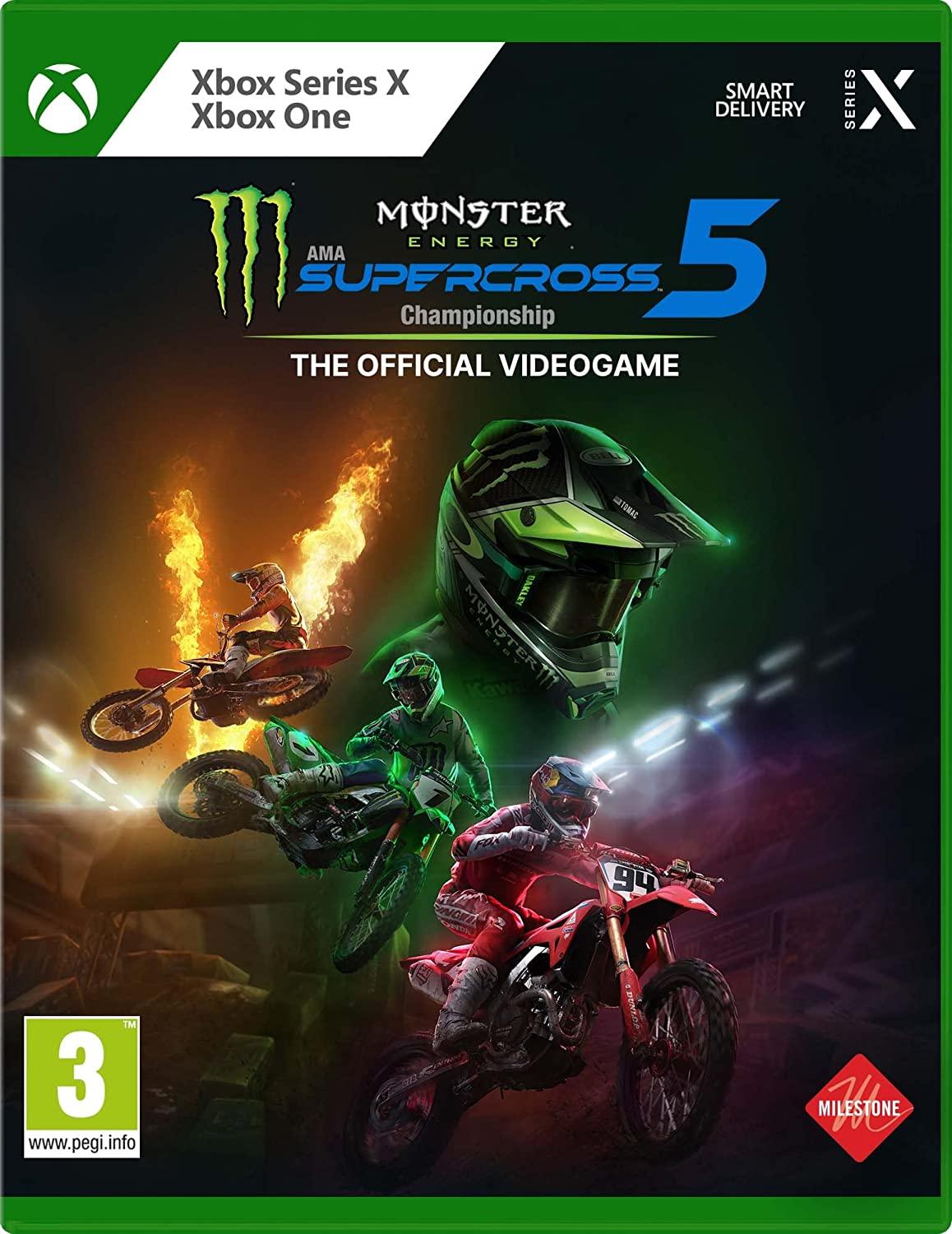 Monster Energy Supercross 5 PAL Xbox Series X