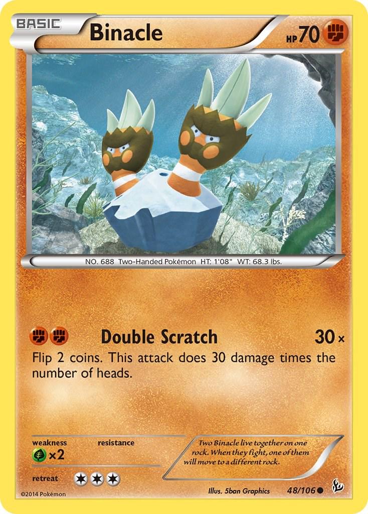 Binacle #48 Pokemon Flashfire