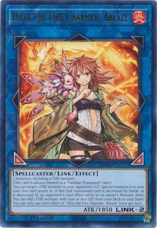 Hiita the Fire Charmer, Ablaze MGED-EN119 YuGiOh Maximum Gold: El Dorado