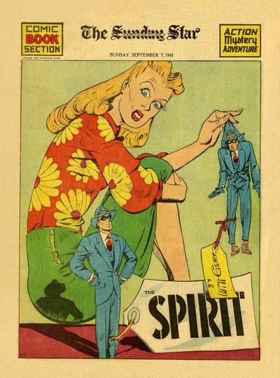 Spirit #9/7/1941 (1941) Comic Books Spirit