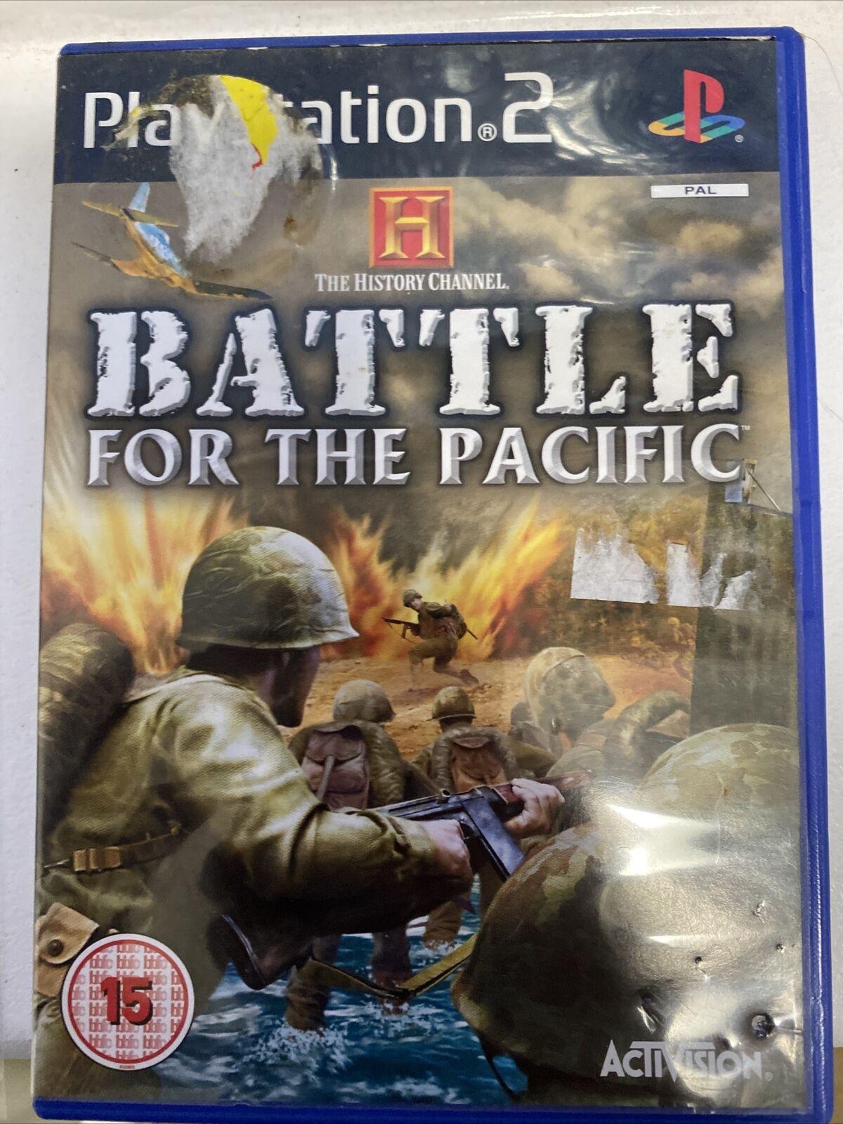 History Channel Battle for the Pacific PAL Playstation 2