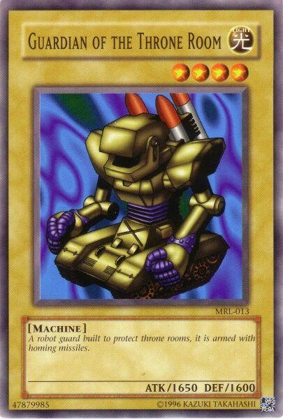 Guardian of the Throne Room MRL-013 YuGiOh Magic Ruler