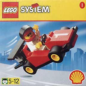 Formula 1 Racing Car #2535 LEGO Town