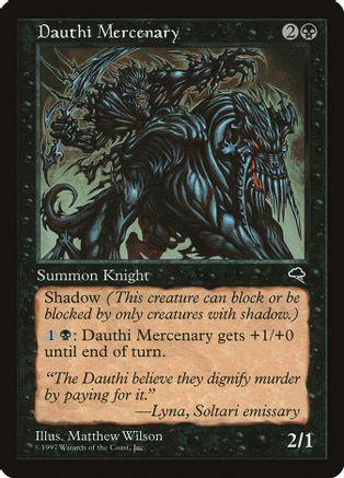Dauthi Mercenary Magic Tempest