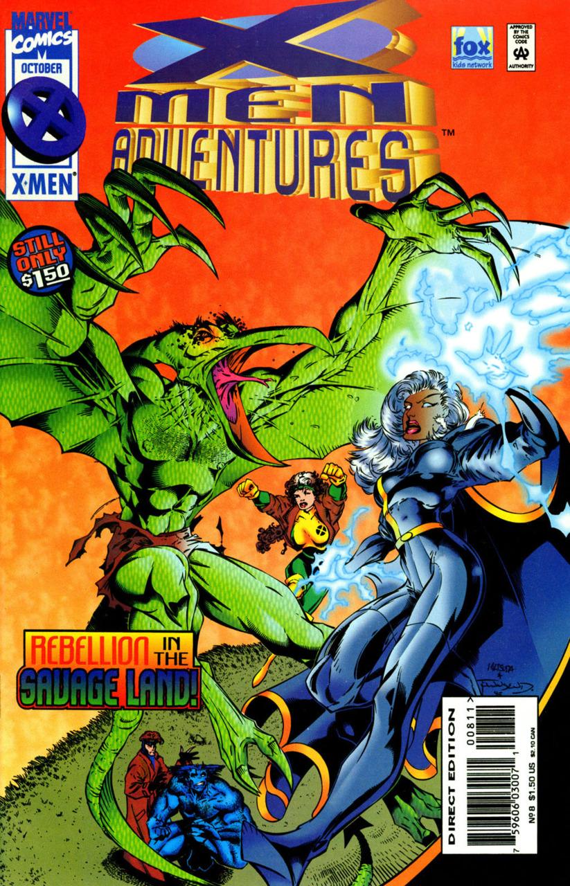 X-Men Adventures #8 (1995) Comic Books X-Men Adventures