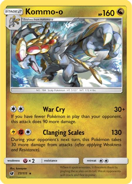Kommo-o #77 Pokemon Crimson Invasion