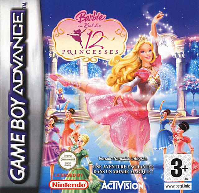 Barbie in the 12 Dancing Princesses PAL GameBoy Advance