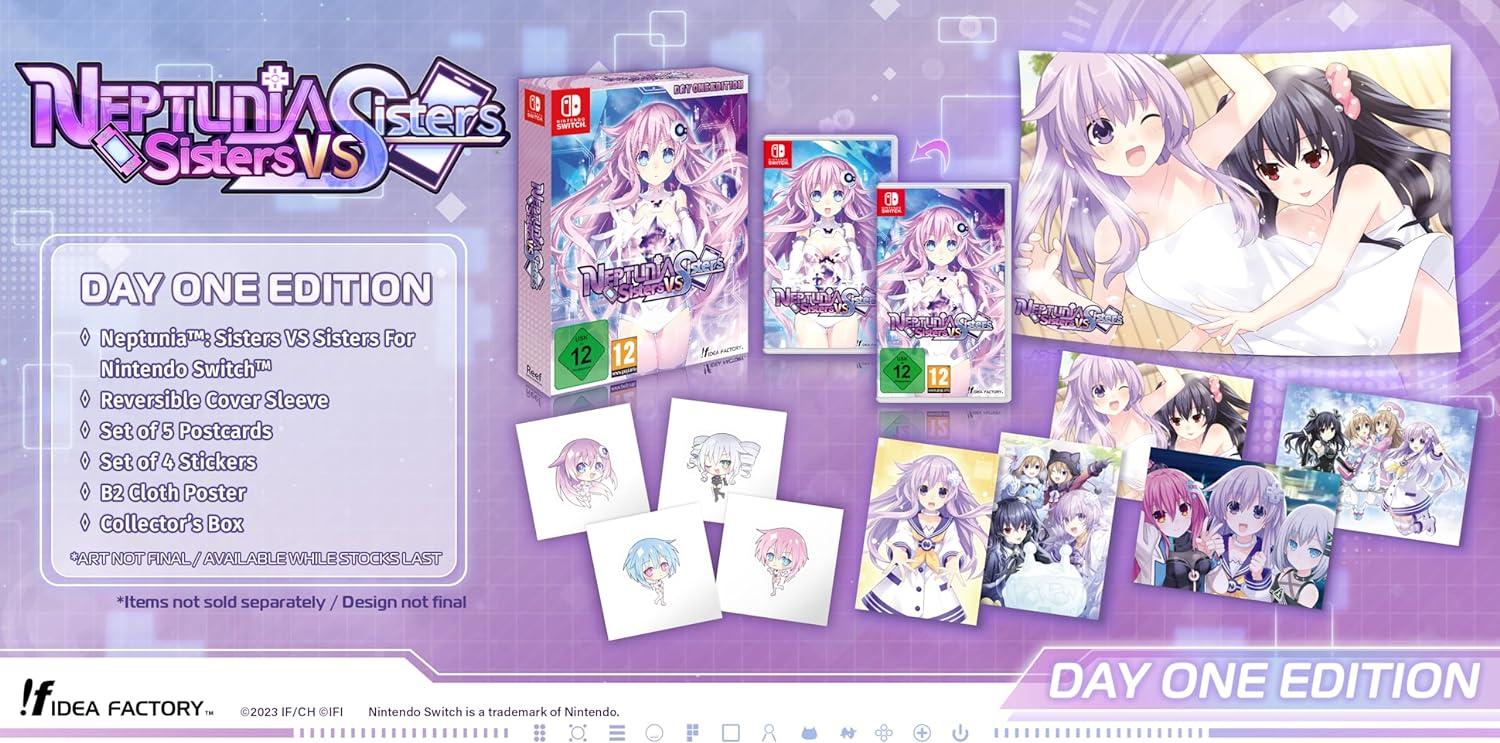 Neptunia: Sisters VS Sisters [Day One Edition] PAL Nintendo Switch