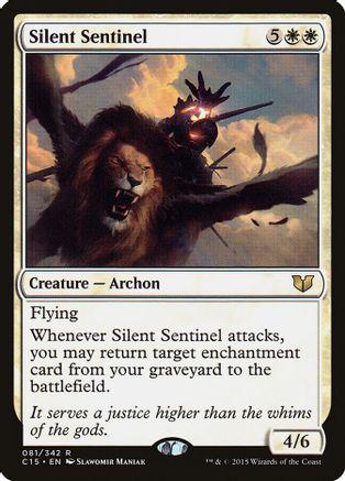 Silent Sentinel Magic Commander 2015