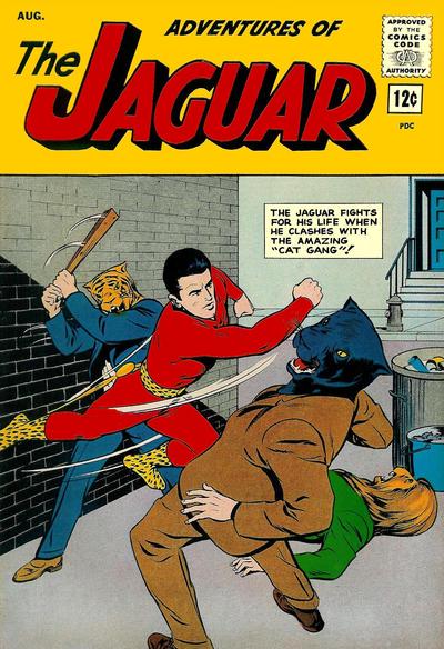 Adventures of the Jaguar #13 (1963) Comic Books Adventures of the Jaguar