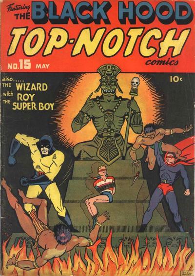 Top Notch Comics #15 (1941) Comic Books Top Notch Comics