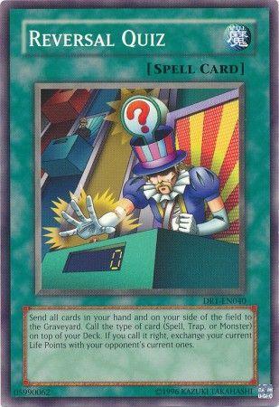 Reversal Quiz DR1-EN040 YuGiOh Dark Revelation Volume 1