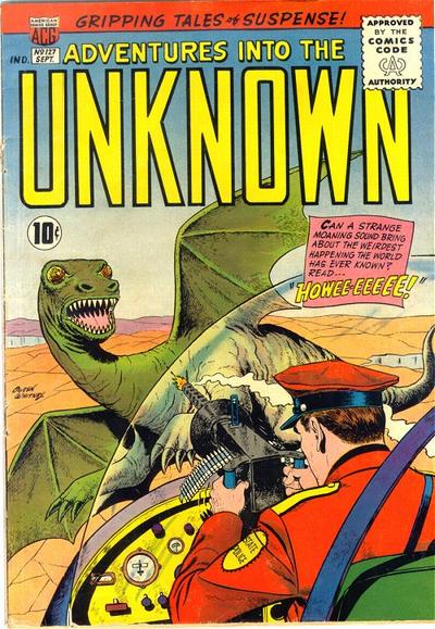 Adventures into the Unknown #127 (1961) Comic Books Adventures into the Unknown