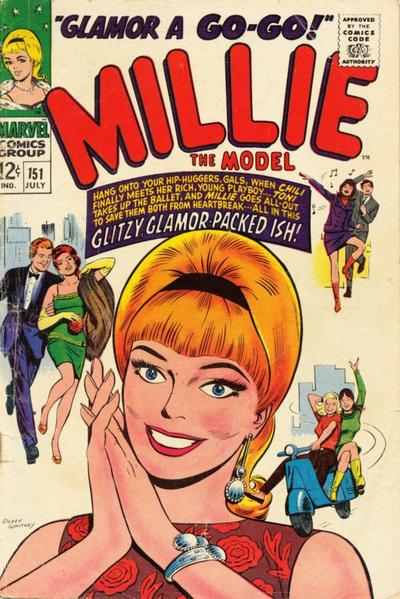 Millie the Model #151 (1967) Comic Books Millie the Model