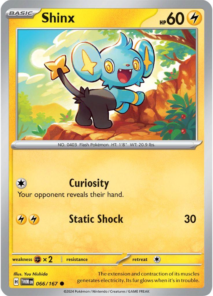 Shinx #66 Pokemon Twilight Masquerade