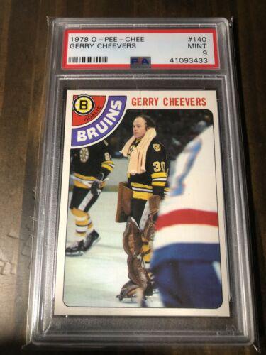 Gerry Cheevers #140 Hockey Cards 1978 O-Pee-Chee