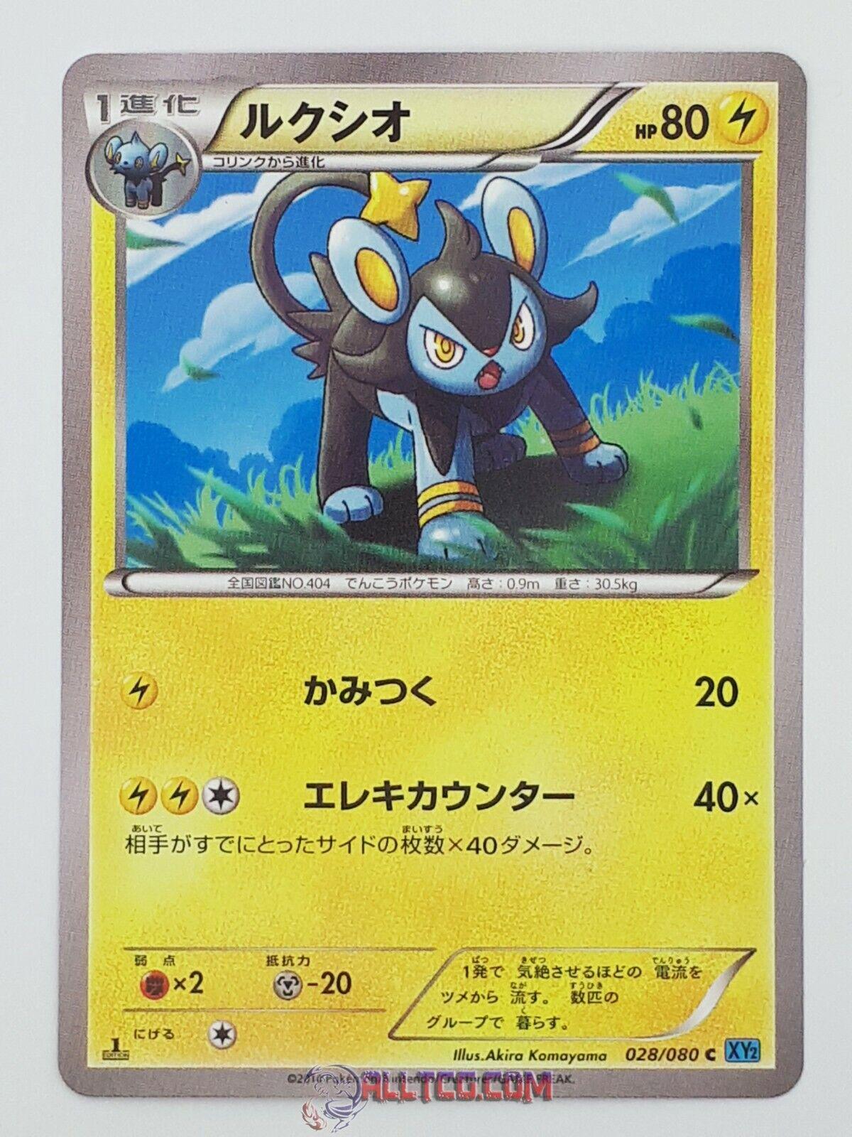 Luxio #28 Pokemon Japanese Wild Blaze
