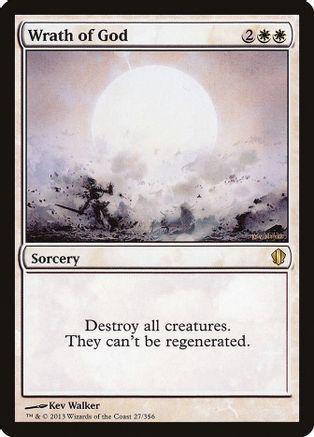 Wrath of God Magic Commander 2013