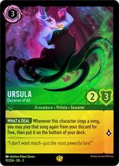 Ursula - Deceiver of All [Foil] #91 Prices | Lorcana Into