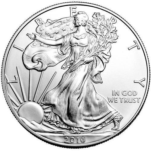 2016 P Coins American Silver Eagle