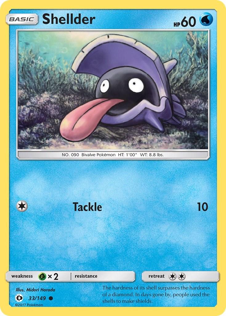 Shellder #33 Pokemon Sun & Moon