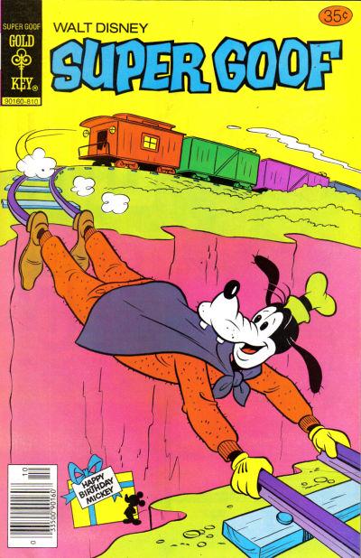 Walt Disney Super Goof #49 (1978) Comic Books Walt Disney Super Goof