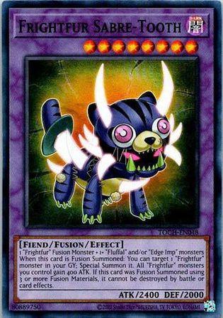 Frightfur Sabre-Tooth TOCH-EN048 YuGiOh Toon Chaos