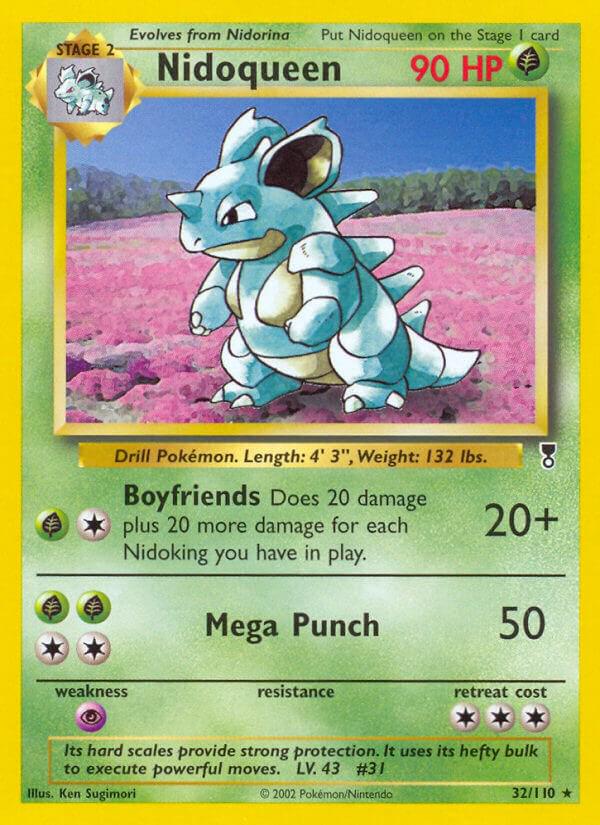 Nidoqueen #32 Pokemon Legendary Collection