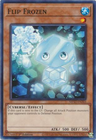 Flip Frozen MP22-EN243 YuGiOh 2022 Tin of the Pharaoh's Gods Mega Pack